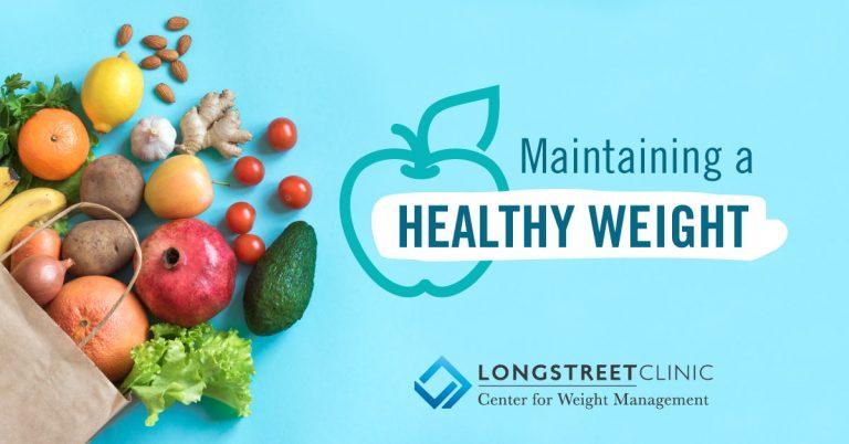 Healthy life and weight management
